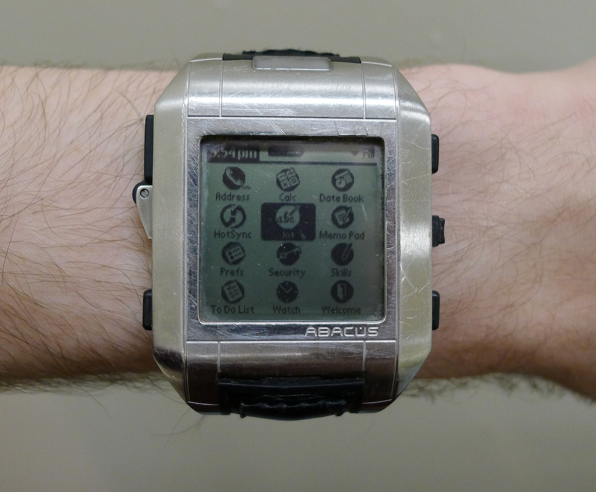 smartwatch on wrist