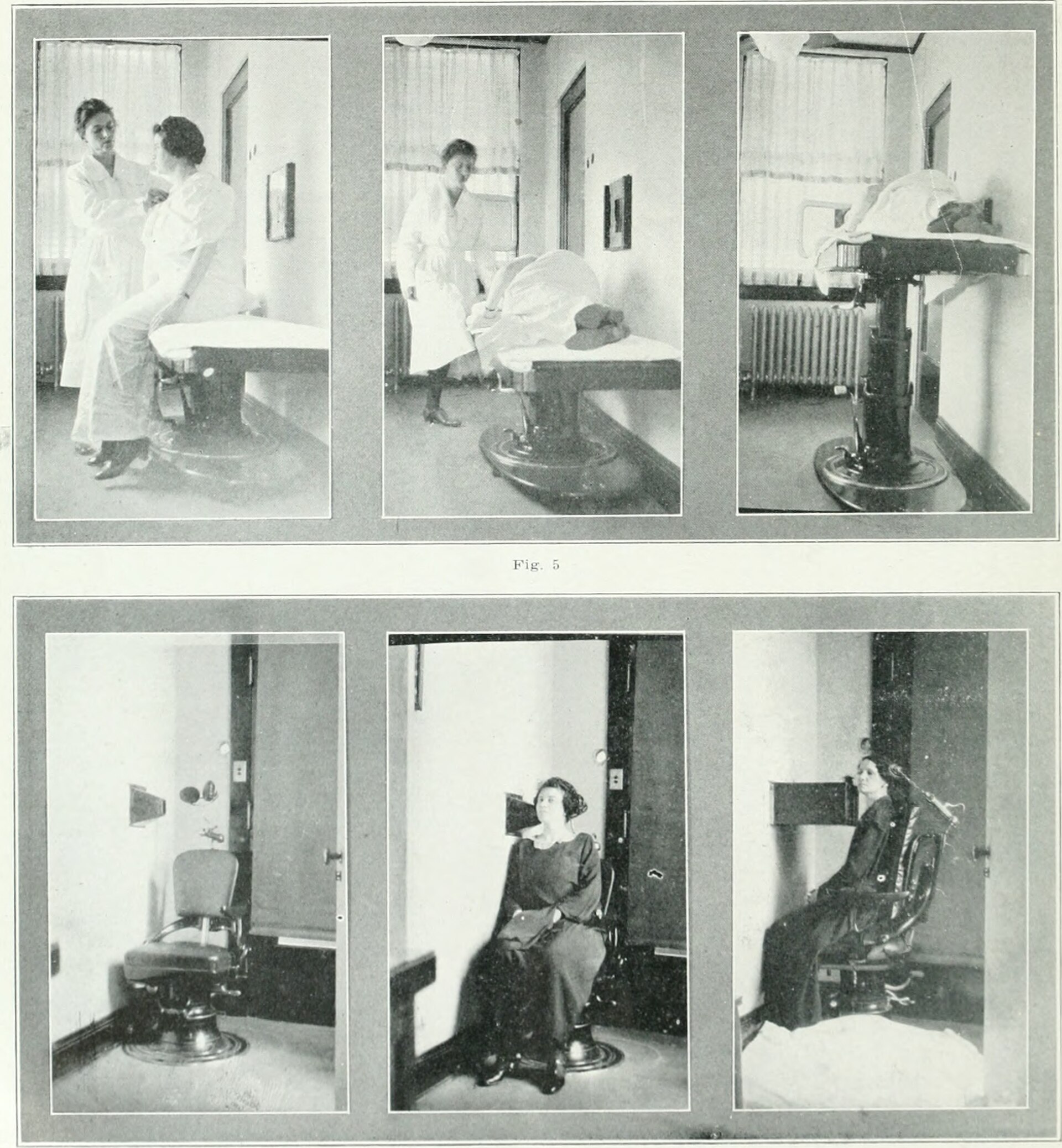 physiotherapy treatment table